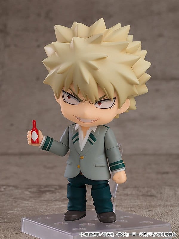 My Hero Academia Nendoroid Action Figure Katsuki Bakugo: U.A. School Uniform 10 cm - AniMuchuu