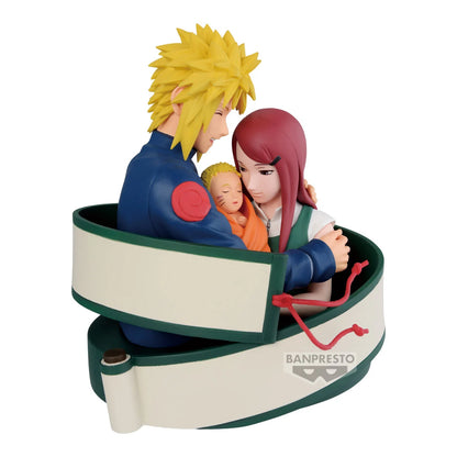 Naruto 72 Series PVC Figure Minato, Naruto & Kushina 13 cm - AniMuchuu