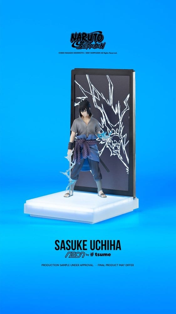 Naruto Neon Figure 1/9 Sasuke Uchiha 25 cm - AniMuchuu