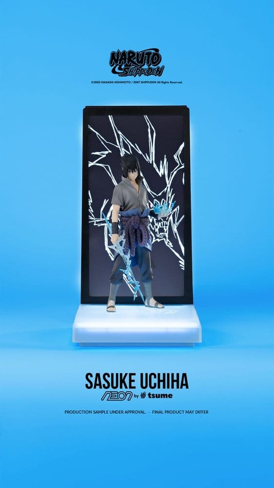 Naruto Neon Figure 1/9 Sasuke Uchiha 25 cm - AniMuchuu