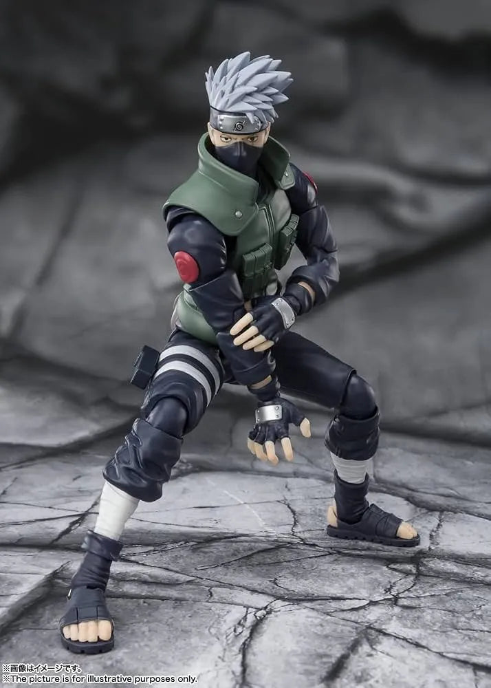 Naruto Shippuden S.H.Figuarts Action Figure Kakashi Hatake 15 cm - AniMuchuu