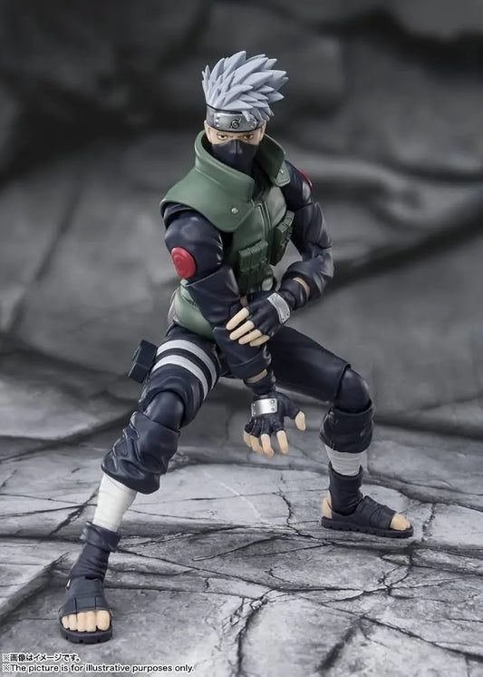 Naruto Shippuden S.H.Figuarts Action Figure Kakashi Hatake 15 cm - AniMuchuu