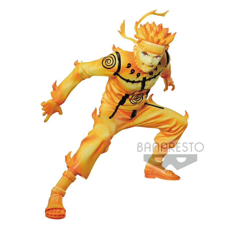 Naruto Shippuden Vibration Stars PVC Figure Naruto: Nine-Tails Chakra Mode 15 cm - AniMuchuu