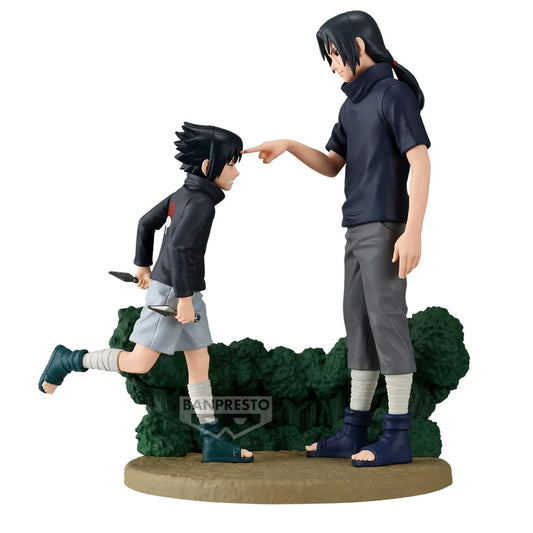 Naruto Shippuden Memorable Saga PVC Figure Sasuke & Itachi 14 cm - AniMuchuu