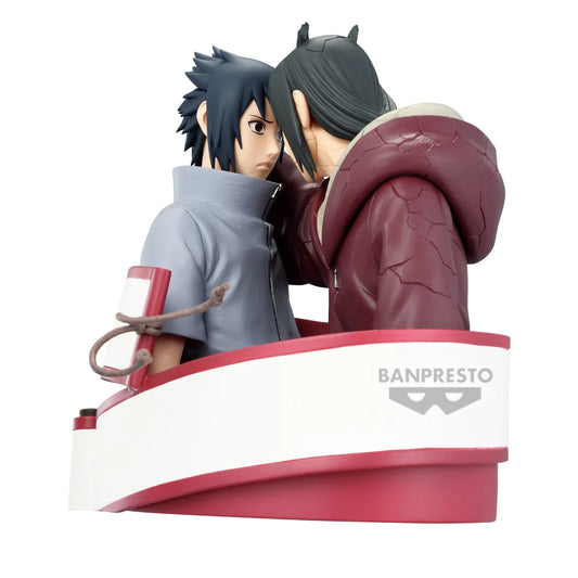Naruto Shippuden Portrelic PVC Figure Sasuke Uchiha & Itachi Uchiha 12 cm - AniMuchuu