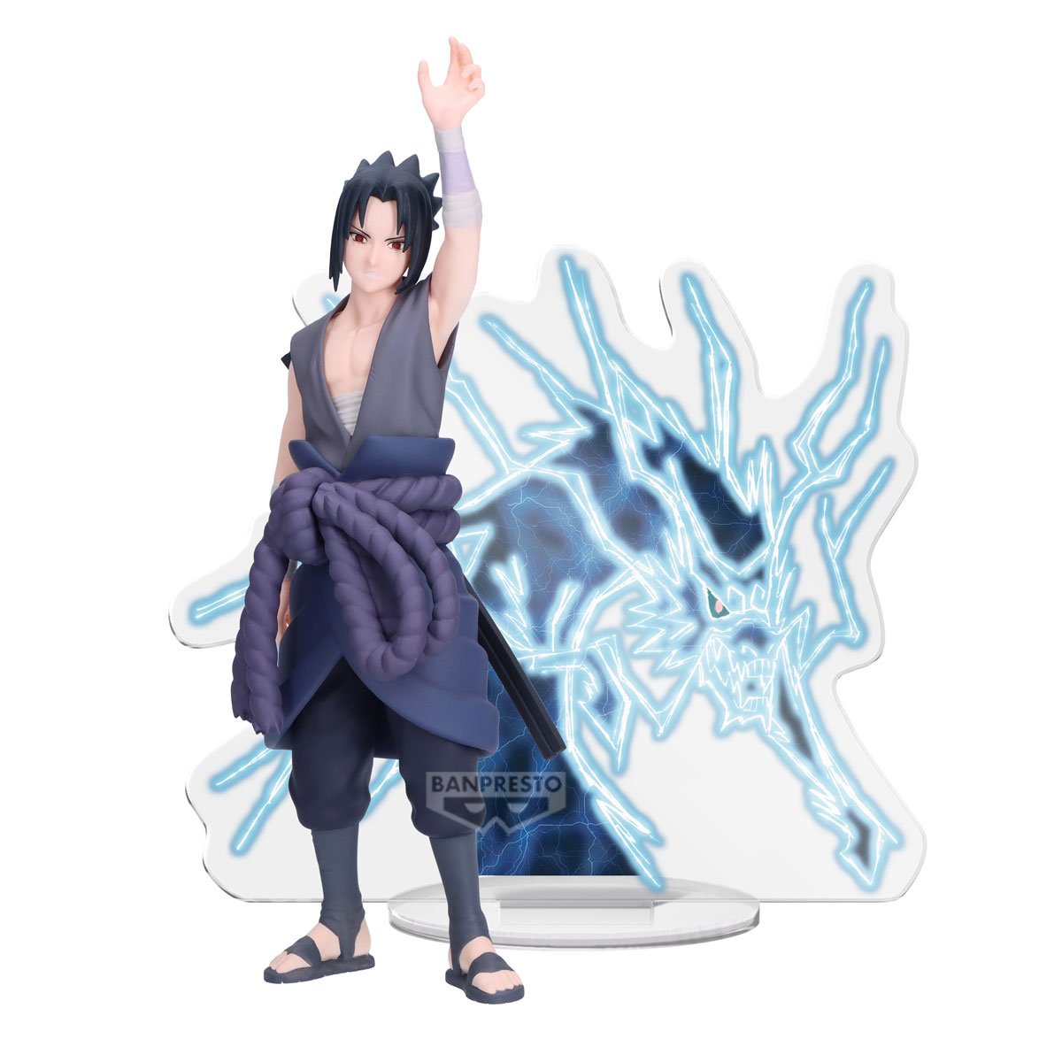 Naruto Shippuden Panel Spectacle PVC Statue Lightning Sasuke Uchiha 13 cm - AniMuchuu