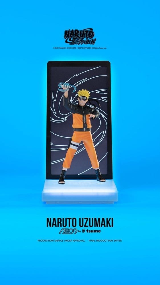 Naruto Neon Figure 1/9 Naruto Uzumaki 25 cm - AniMuchuu