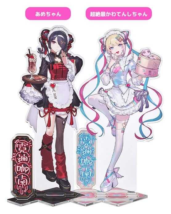 Needy Streamer Overload Chinese Restaurant Acrylic Standee Ame 21 cm - AniMuchuu