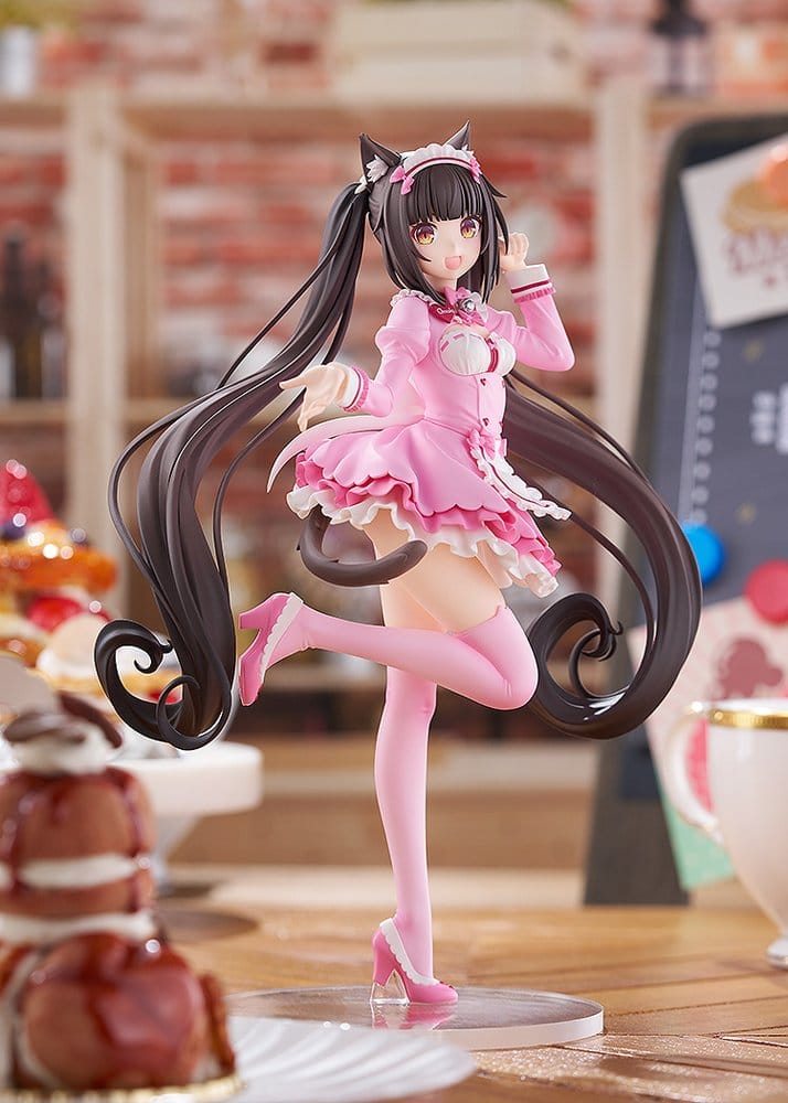Nekopara Pop Up Parade L PVC Figure Chocola: Winter Clothes 22 cm - AniMuchuu