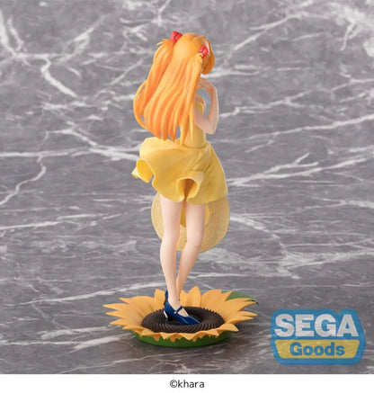 Evangelion Luminasta PVC Statue Asuka Shikinami Langley: Summer Dress 24 cm - AniMuchuu