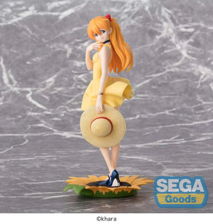 Evangelion Luminasta PVC Statue Asuka Shikinami Langley: Summer Dress 24 cm - AniMuchuu