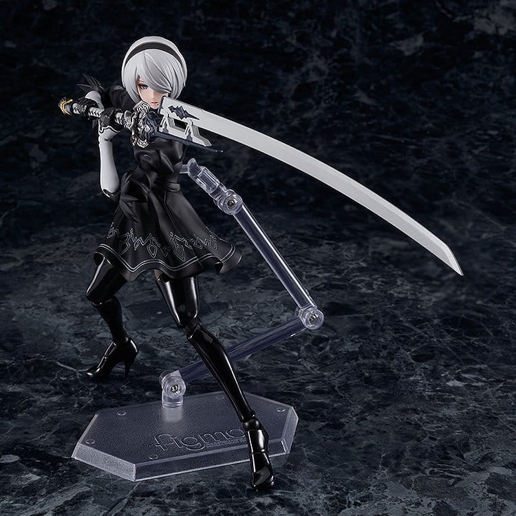 NieR:Automata Ver1.1a Figma Action Figure 2B (YoRHa No.2 Type B) 16 cm - AniMuchuu