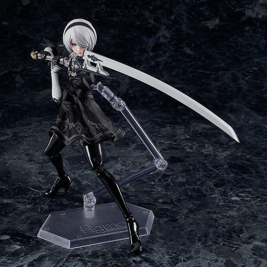 NieR:Automata Ver1.1a Figma Action Figure 2B (YoRHa No.2 Type B) 16 cm - AniMuchuu