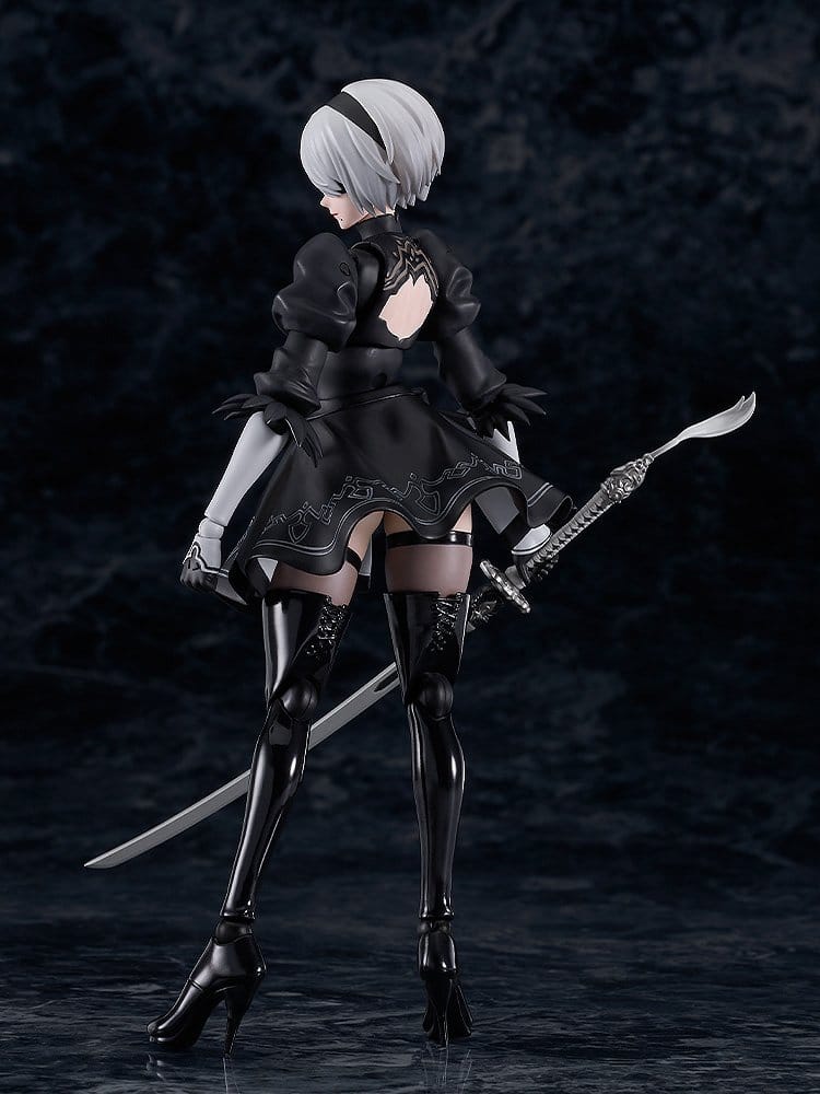 NieR:Automata Ver1.1a Figma Action Figure 2B (YoRHa No.2 Type B) 16 cm - AniMuchuu