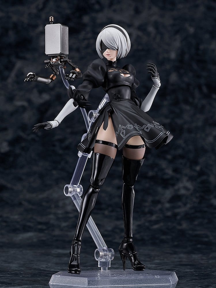 NieR:Automata Ver1.1a Figma Action Figure 2B (YoRHa No.2 Type B) 16 cm - AniMuchuu