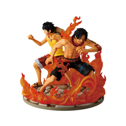 One Piece Dramatic Memories Ichibansho PVC Statue Ace & Luffy 15 cm - AniMuchuu