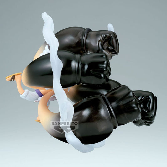 One Piece WCF PVC Statue Monkey D. Luffy Gear5 Gum Dawn Gatling 12 cm - AniMuchuu