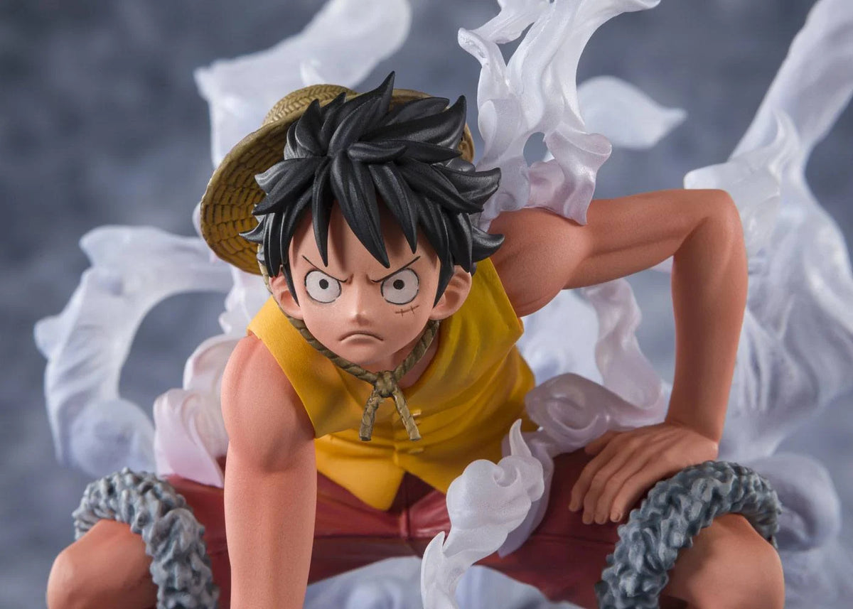 One Piece FiguartsZERO PVC Statue Monkey D. Luffy: Marineford 12 cm - AniMuchuu