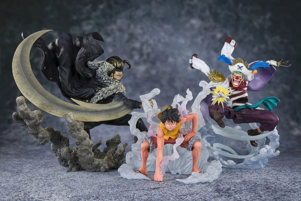 One Piece FiguartsZERO PVC Statue Monkey D. Luffy: Marineford 12 cm - AniMuchuu