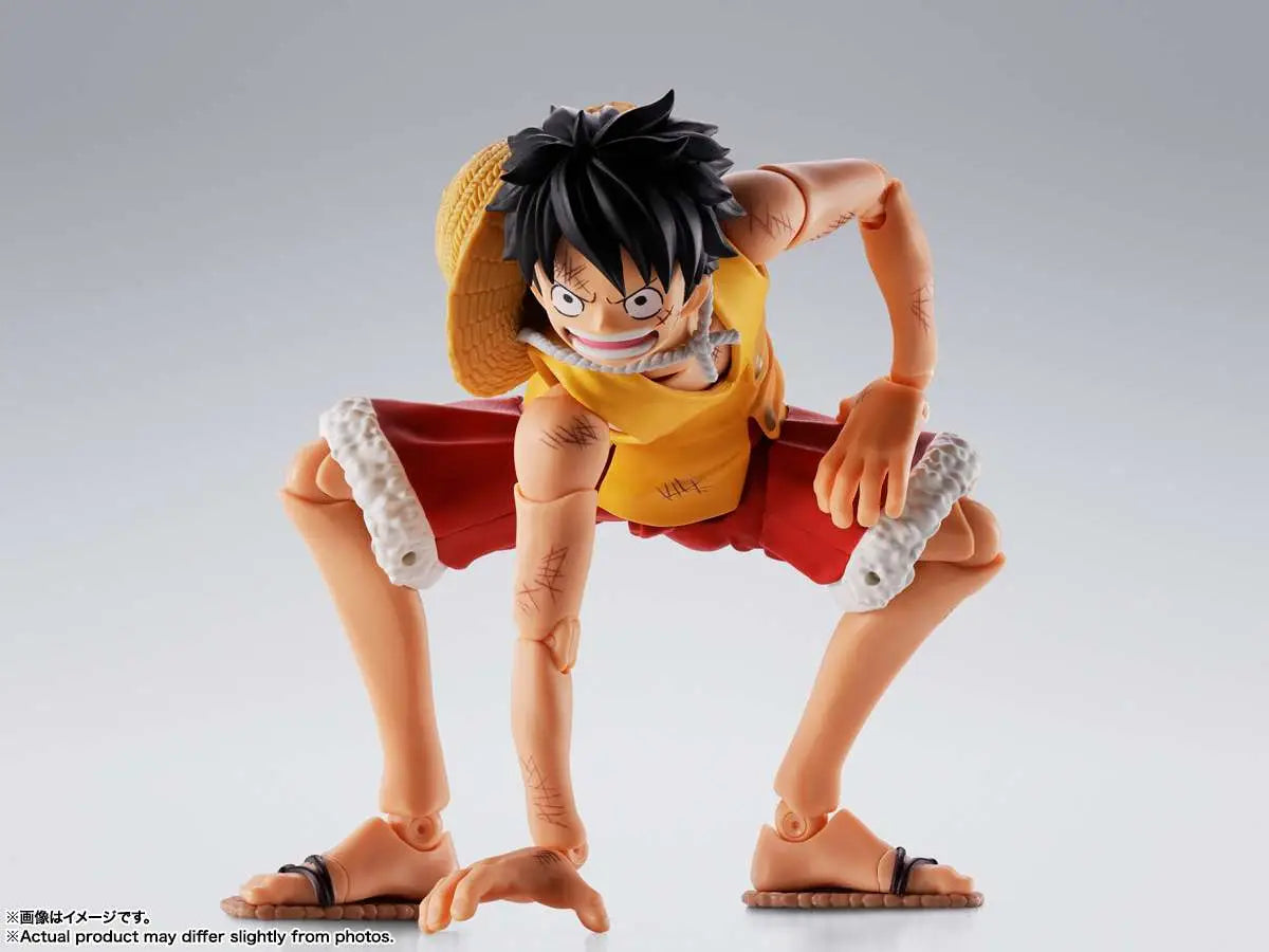 One Piece S.H. Figuarts Action Figure Luffy: Marineford 15 cm - AniMuchuu