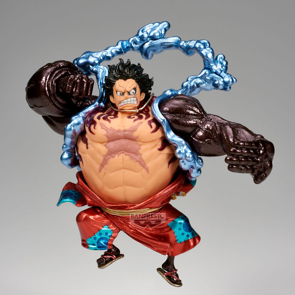 One Piece King of Artist PVC Figure Monkey D. Luffy Gear 4 Boundman 17 cm