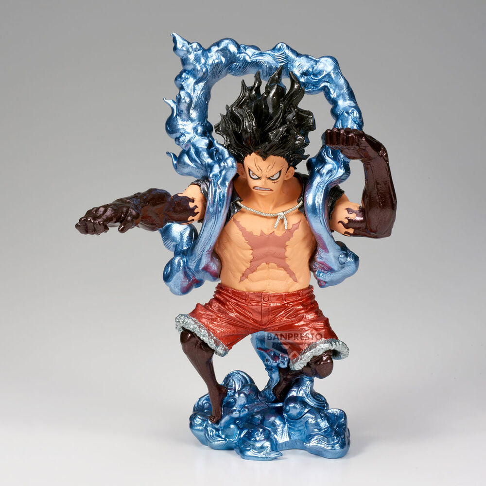 One Piece King of Artist PVC Figure Monkey D. Luffy Gear 4 Snakeman 19 cm