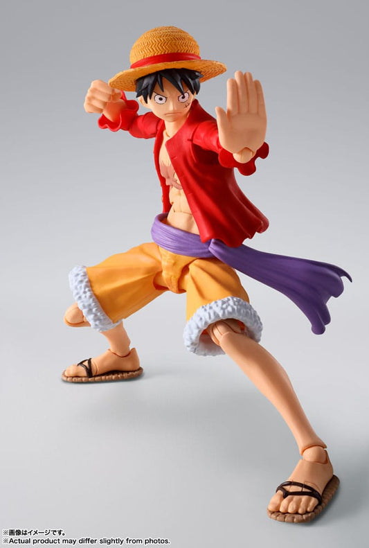 One Piece S.H. Figuarts Action Figure Luffy (The Raid on Onigashima) 14 cm - AniMuchuu