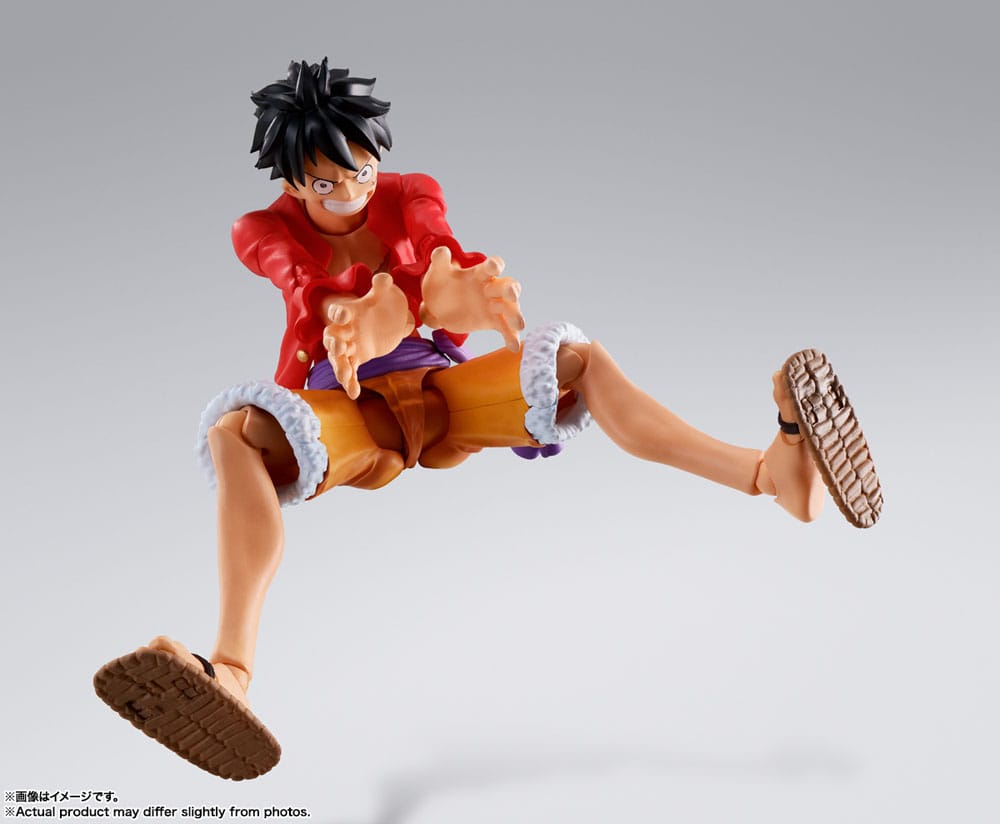 One Piece S.H. Figuarts Action Figure Luffy (The Raid on Onigashima) 14 cm - AniMuchuu