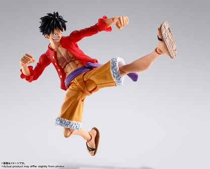 One Piece S.H. Figuarts Action Figure Luffy (The Raid on Onigashima) 14 cm - AniMuchuu