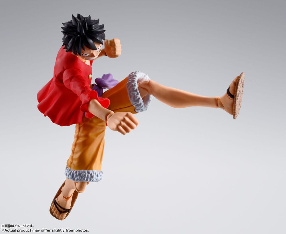 One Piece S.H. Figuarts Action Figure Luffy (The Raid on Onigashima) 14 cm - AniMuchuu
