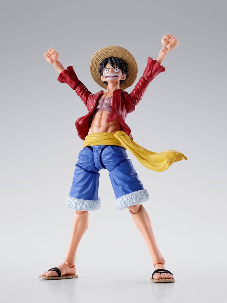 One Piece S.H. Figuarts PVC Figure Monkey D. Luffy: Two Years Later 15 cm - AniMuchuu
