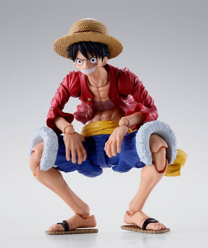 One Piece S.H. Figuarts PVC Figure Monkey D. Luffy: Two Years Later 15 cm - AniMuchuu