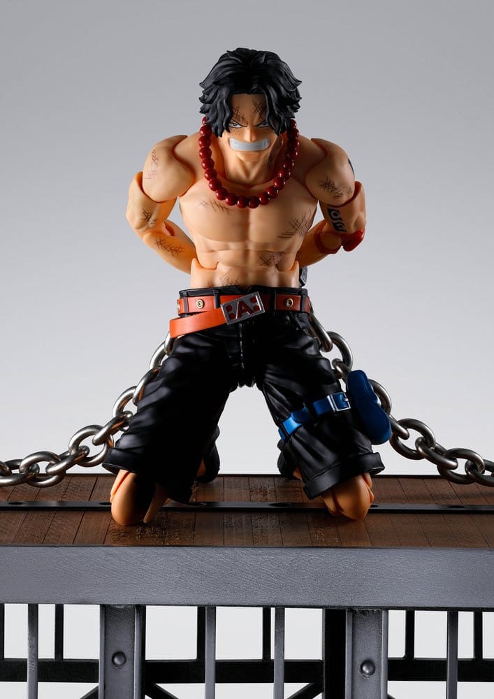 One Piece S.H. Figuarts Action Figure Portgas D. Ace -Marineford- 16 cm - AniMuchuu