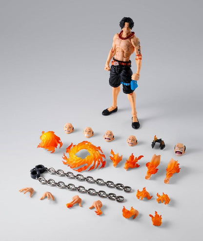 One Piece S.H. Figuarts Action Figure Portgas D. Ace -Marineford- 16 cm - AniMuchuu