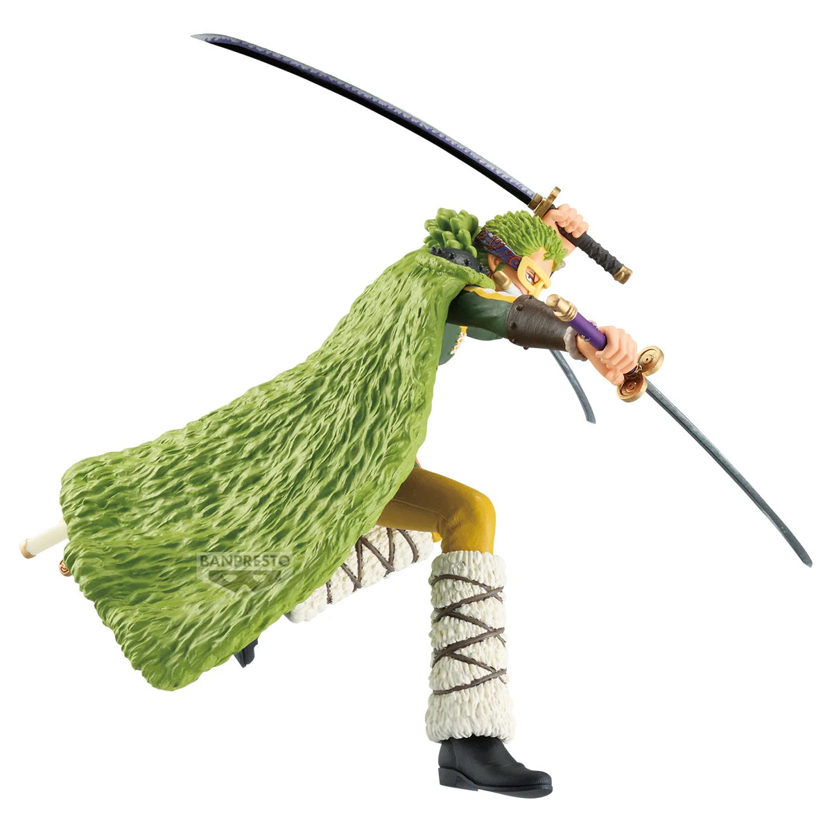 One Piece Cross Posing PVC Figure Roronoa Zoro 18 cm - AniMuchuu