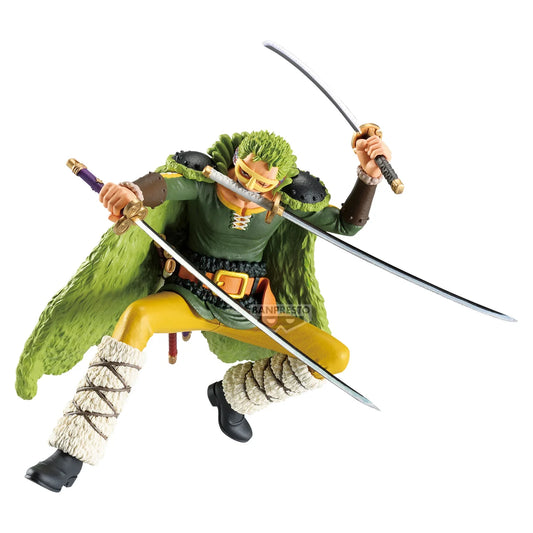One Piece Cross Posing PVC Figure Roronoa Zoro 18 cm - AniMuchuu