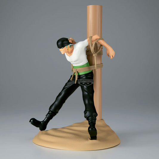 One Piece Figure Life PVC Statue Pirate Hunter Zoro 17 cm - AniMuchuu