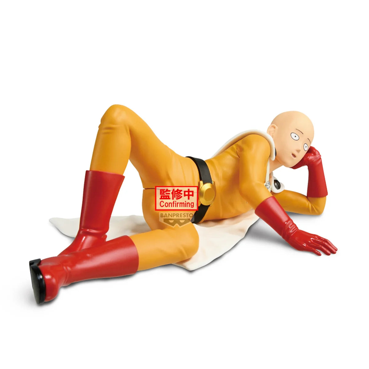 One Punch Man PVC Figure Saitama: Laying Pose 7 cm - AniMuchuu