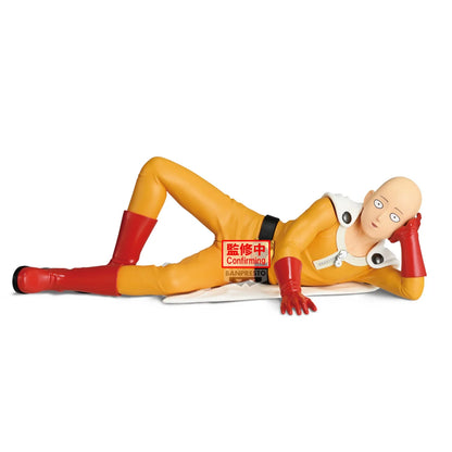 One Punch Man PVC Figure Saitama: Laying Pose 7 cm - AniMuchuu