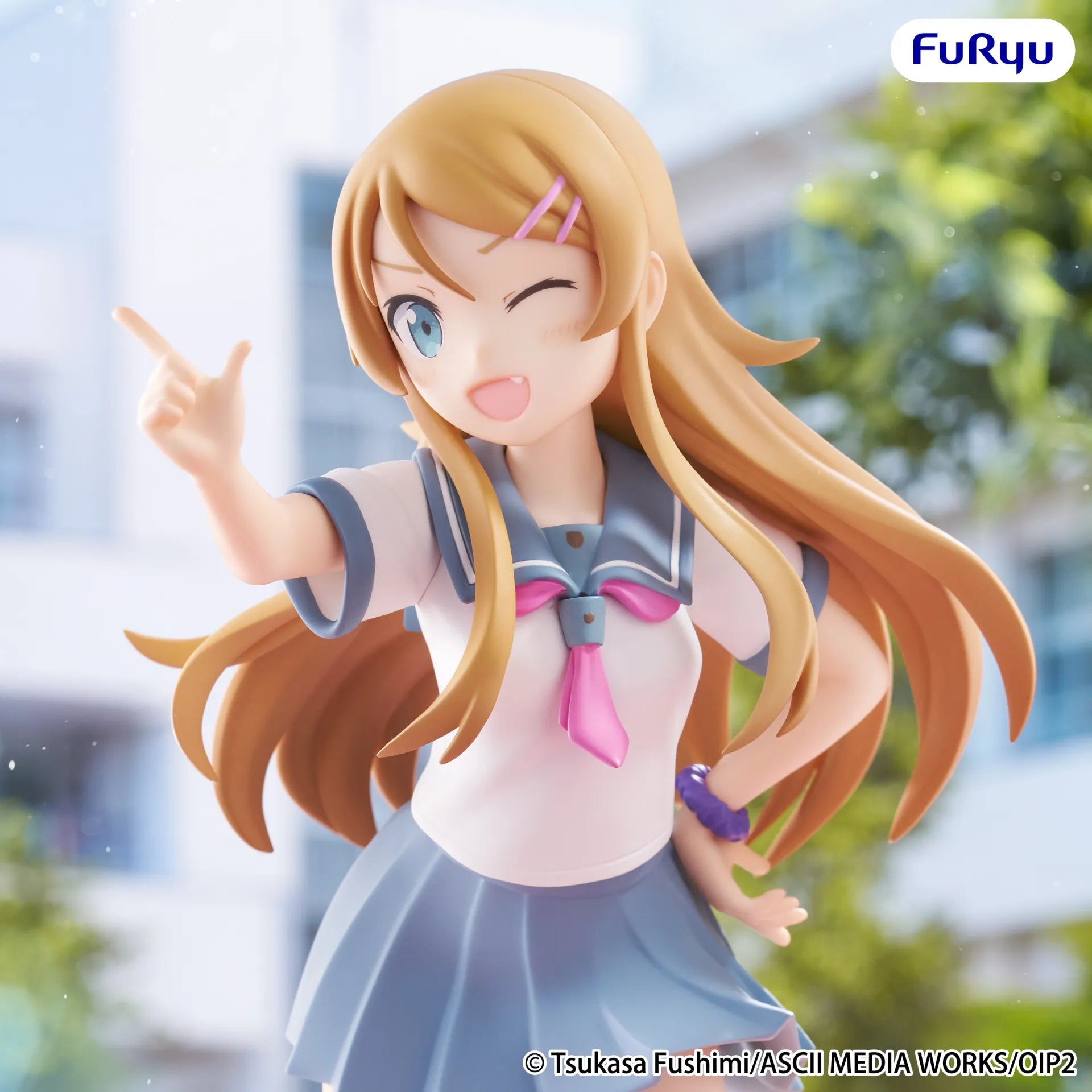 Oreimo Muchute PVC Statue Kirino Kousaka 19 cm - AniMuchuu