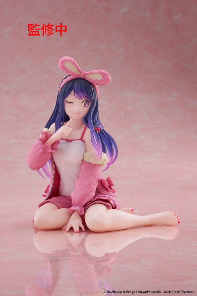 Oshi no Ko PVC Statue Desktop Cute Figure Ai Hoshino Rabbit Room Wear 13 cm