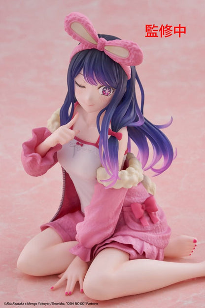 Oshi no Ko PVC Statue Desktop Cute Figure Ai Hoshino Rabbit Room Wear 13 cm