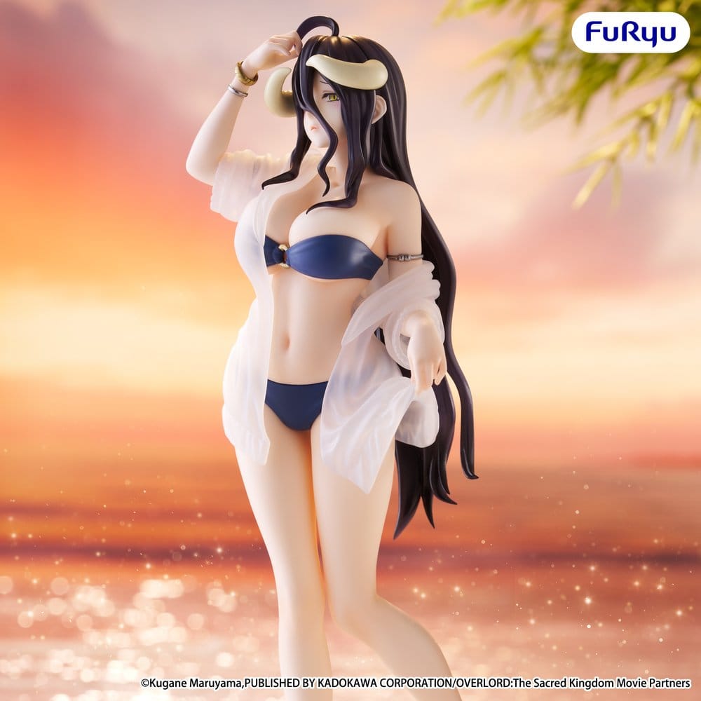 Overlord Muchute PVC Figure Albedo: Aqua Ver. 20 cm - AniMuchuu