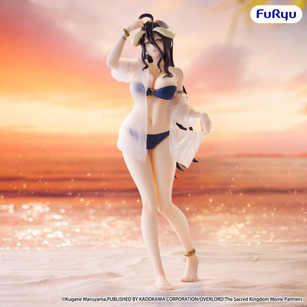 Overlord Muchute PVC Figure Albedo: Aqua Ver. 20 cm - AniMuchuu