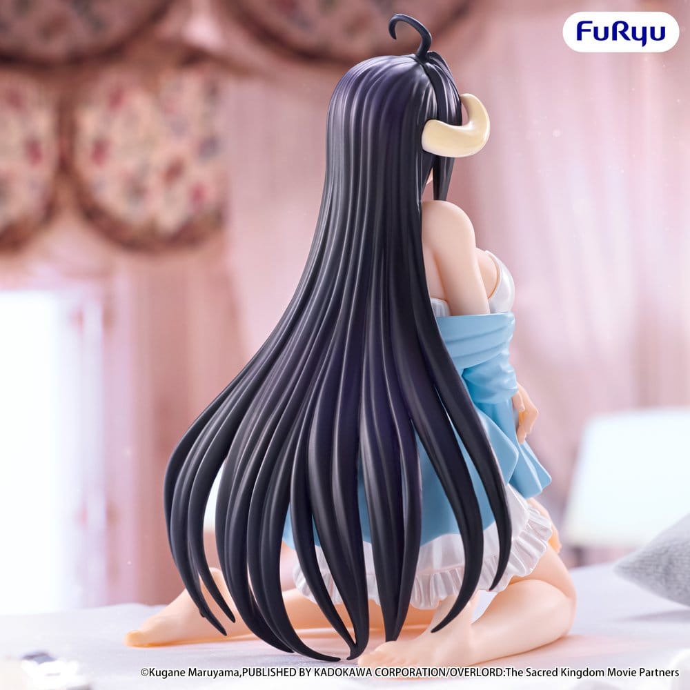 Overlord Noodle Stopper PVC Figure Albedo: Loungewear Pearl White Ver. 12 cm - AniMuchuu