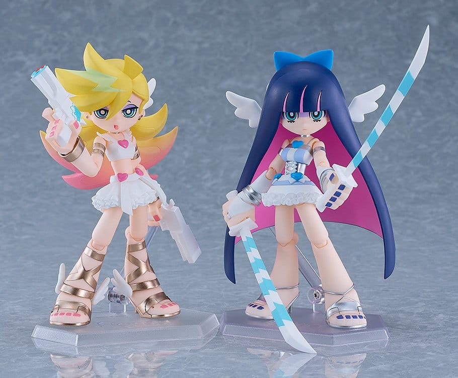 New Panty & Stocking with Garterbelt Figma Action Figures 2-Pack Panty & Stocking 12 cm - AniMuchuu