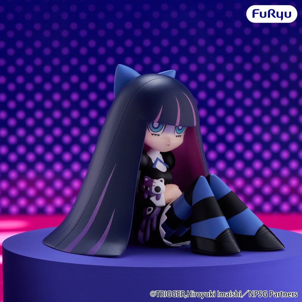 Panty & Stocking with Garterbelt Noodle Stopper PVC Figure Stocking 8 cm - AniMuchuu