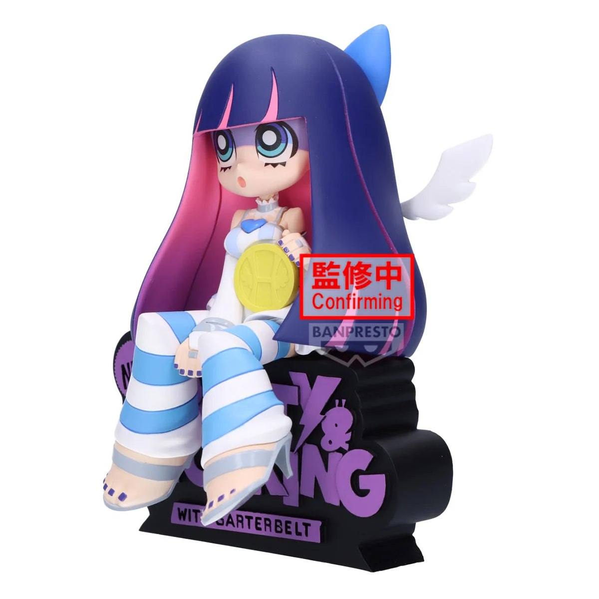 New Panty & Stocking with Garterbelt Monitor Top Figz PVC Figure Stocking 12 cm - AniMuchuu