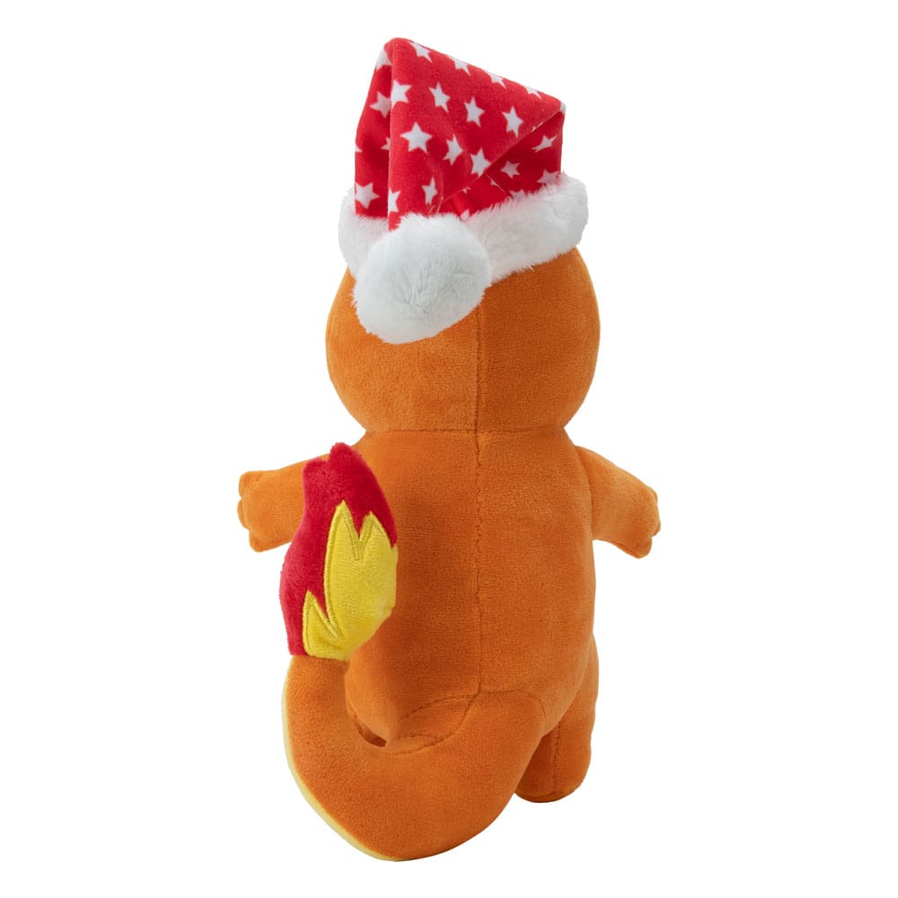 Pokémon Plush Figure Winter Charmander with Christmas Hat 20 cm - AniMuchuu