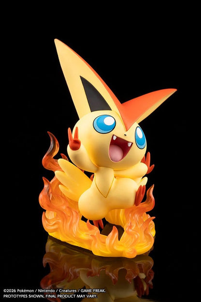 Pokémon ARTFXJ PVC Figure 1/8 Hilbert & Victini 20 cm - AniMuchuu
